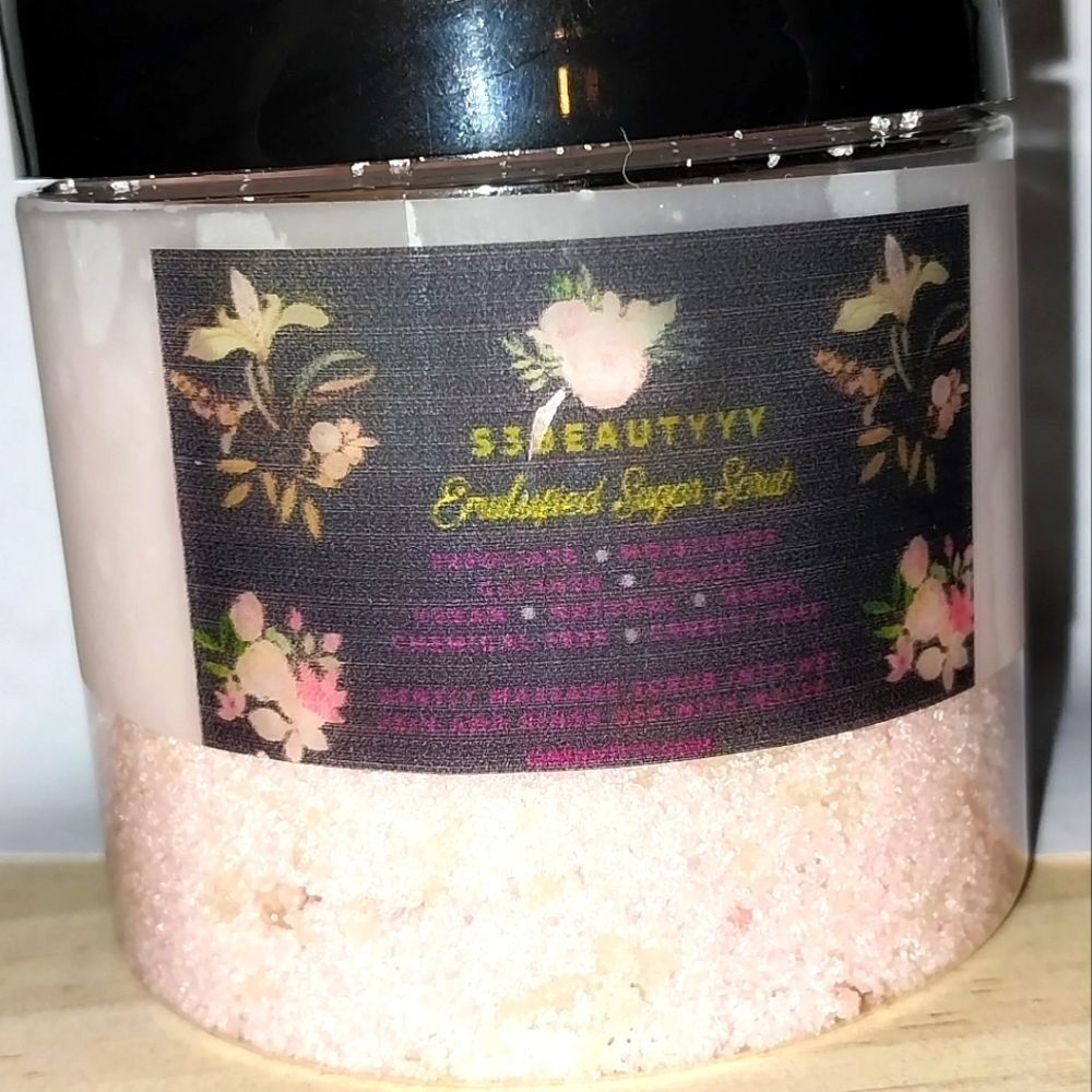 Hand crafted Let That Man Go emulsified sugar scrub 6oz